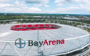 BayArena in Leverkusen. Foto: uslatar / Shutterstock.com