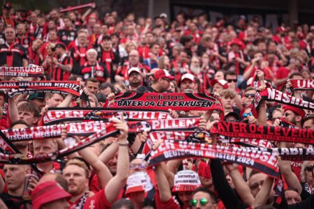 Fans von Bayer 04 Leverkusen