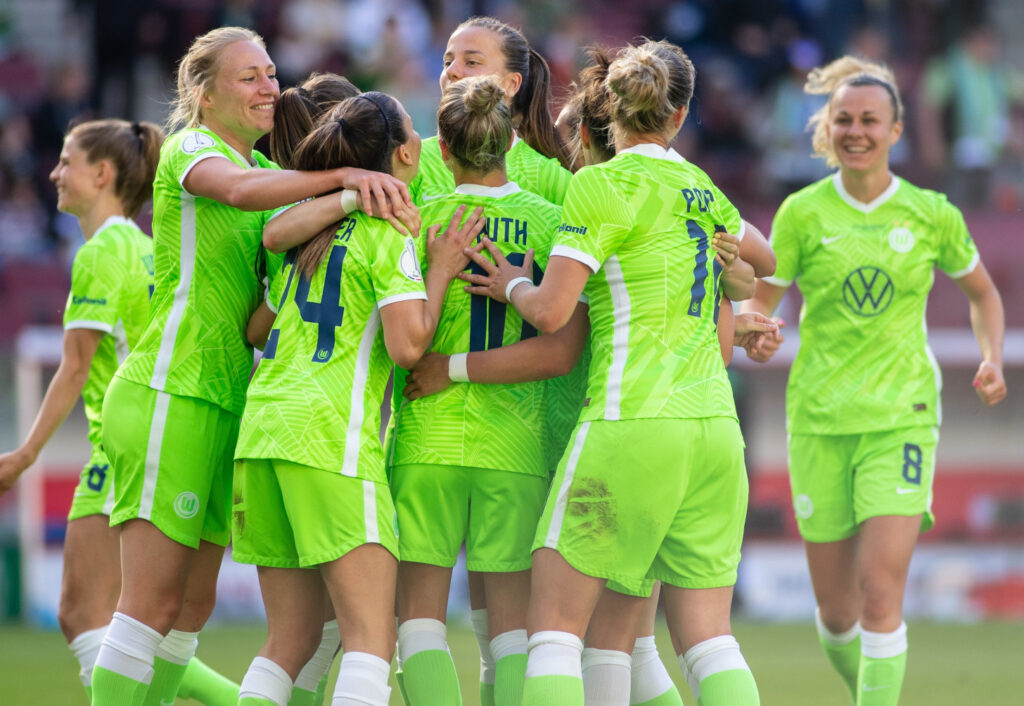 Frauenmannschaft vom VfL Wolfsburg