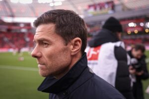 Trainer Xabi Alonso von Bayer 04 Leverkusen