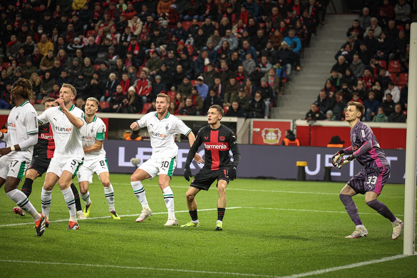 Leverkusen gegen Gladbach