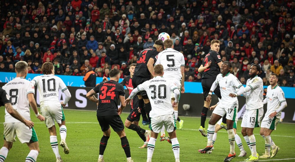 Bayer Leverkusen gegen Gladbach