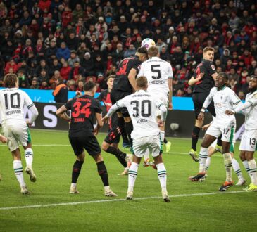 Bayer Leverkusen gegen Gladbach