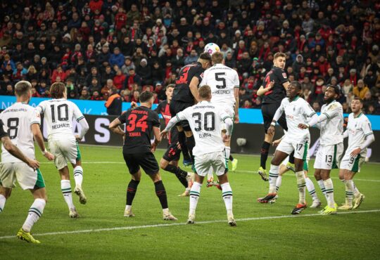 Bayer Leverkusen gegen Gladbach