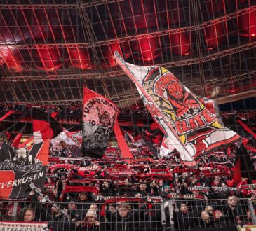 Fans von Bayer 04 Leverkusen