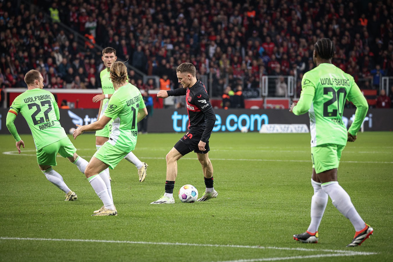 VfL Wolfsburg gegen Leverkusen