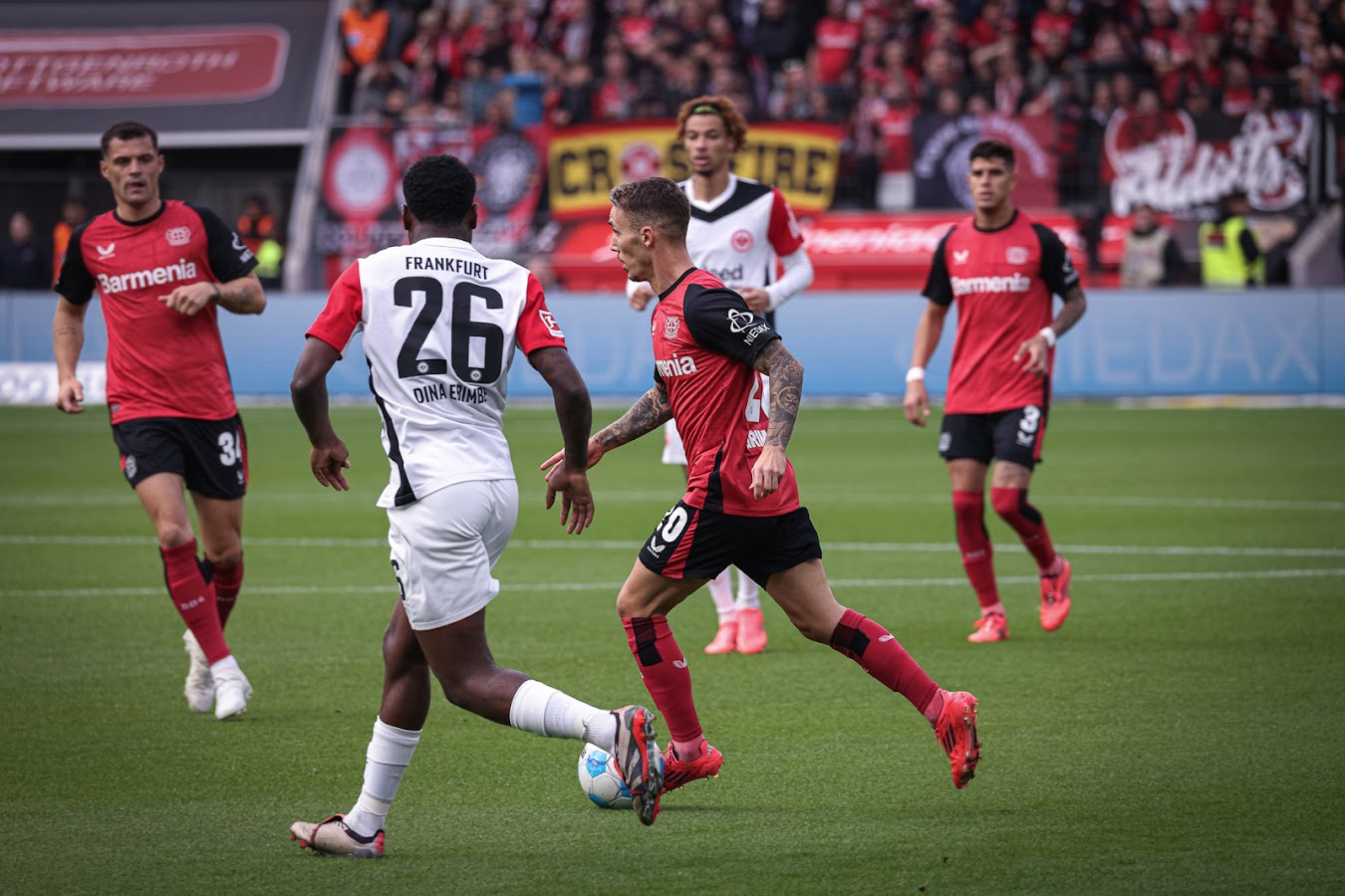 Eintracht Frankfurt gegen Bayer 04 Leverkusen