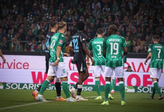 Werder Bremen gegen Bayer 04 Leverkusen